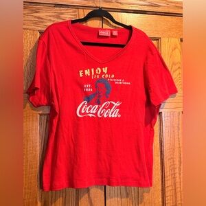 Coca-Cola Red Vintage Style Tee